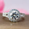 1.25ct brilliant cut Moissanite Gold Engagement Ring - 10US05